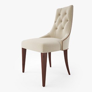 baker furniture ritz dining chair 3D model