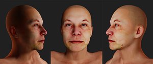 Not Young Elon Musk Low-poly Game-ready 3D model