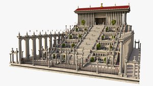Temple of Artemis building 3D