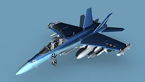 3D Boeing EA-18G Growler V02