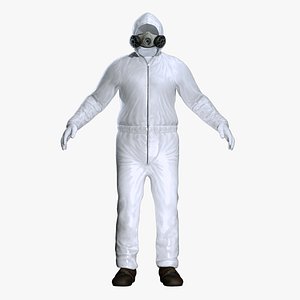 Hazmat Suit - Game-Ready Protective Outfit
