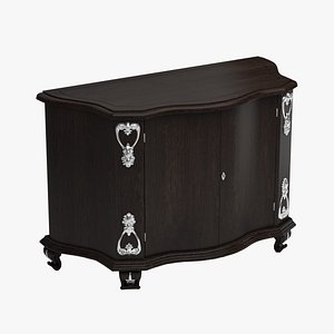 3d model louis xvi commode