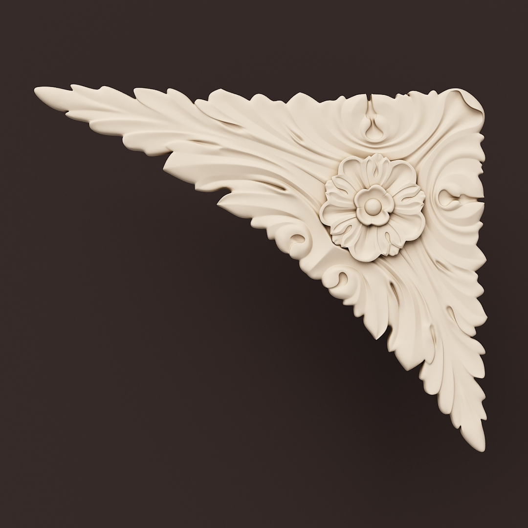 Corner Wall Element 3d Model