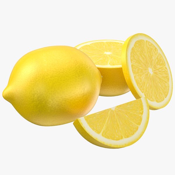 3D model Lemon Set