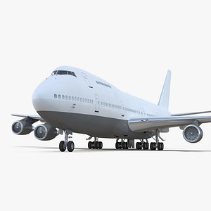 3D boeing 747-200b generic