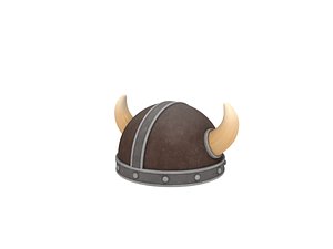 viking helmet 3D model