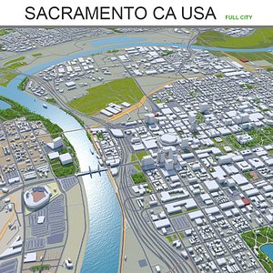 city area building model