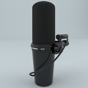 Shure SM7B 3D model