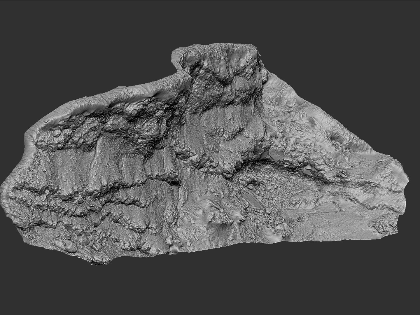Madagascar cliff rock 16k 3D model | 1146888 | TurboSquid
