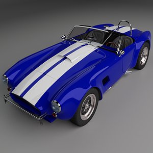 3D classic car