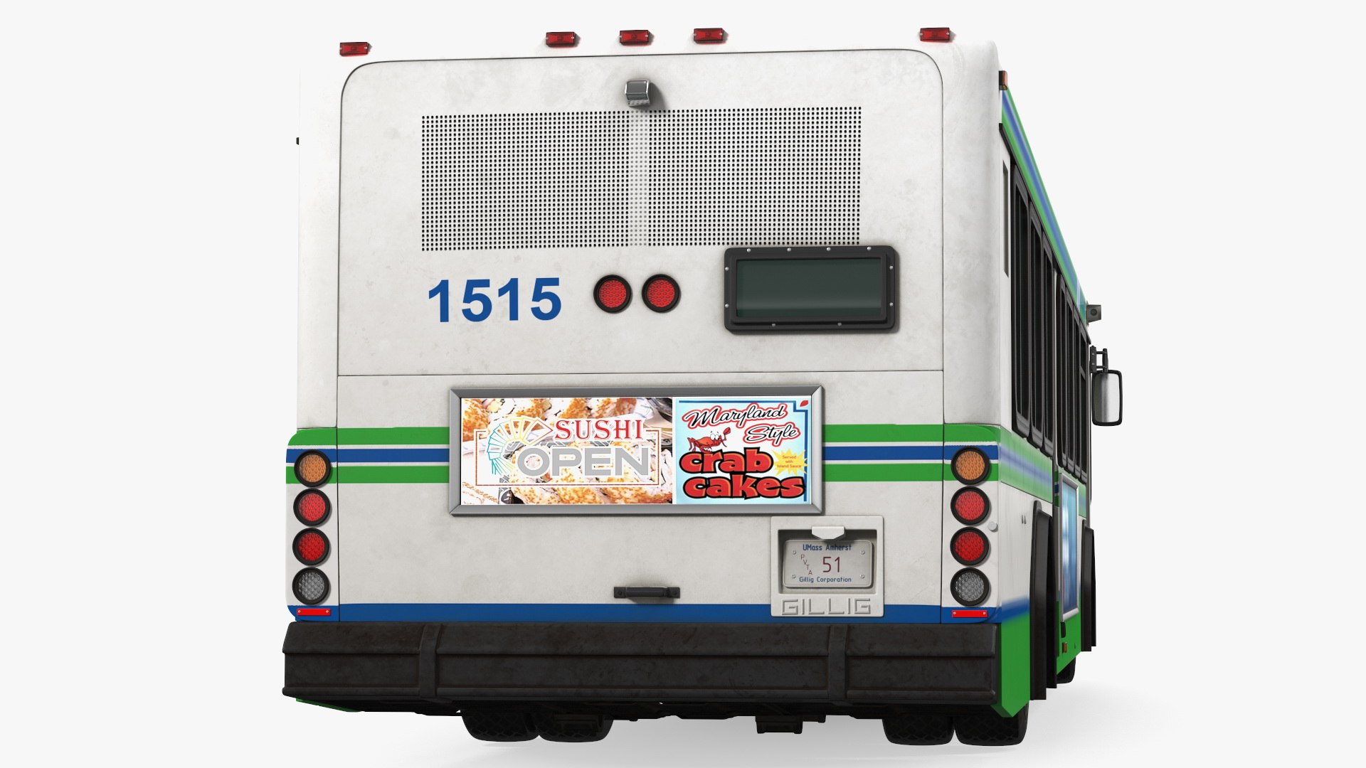 Gillig Low Floor Advantage Bus Simple Interior 3D Model - TurboSquid ...