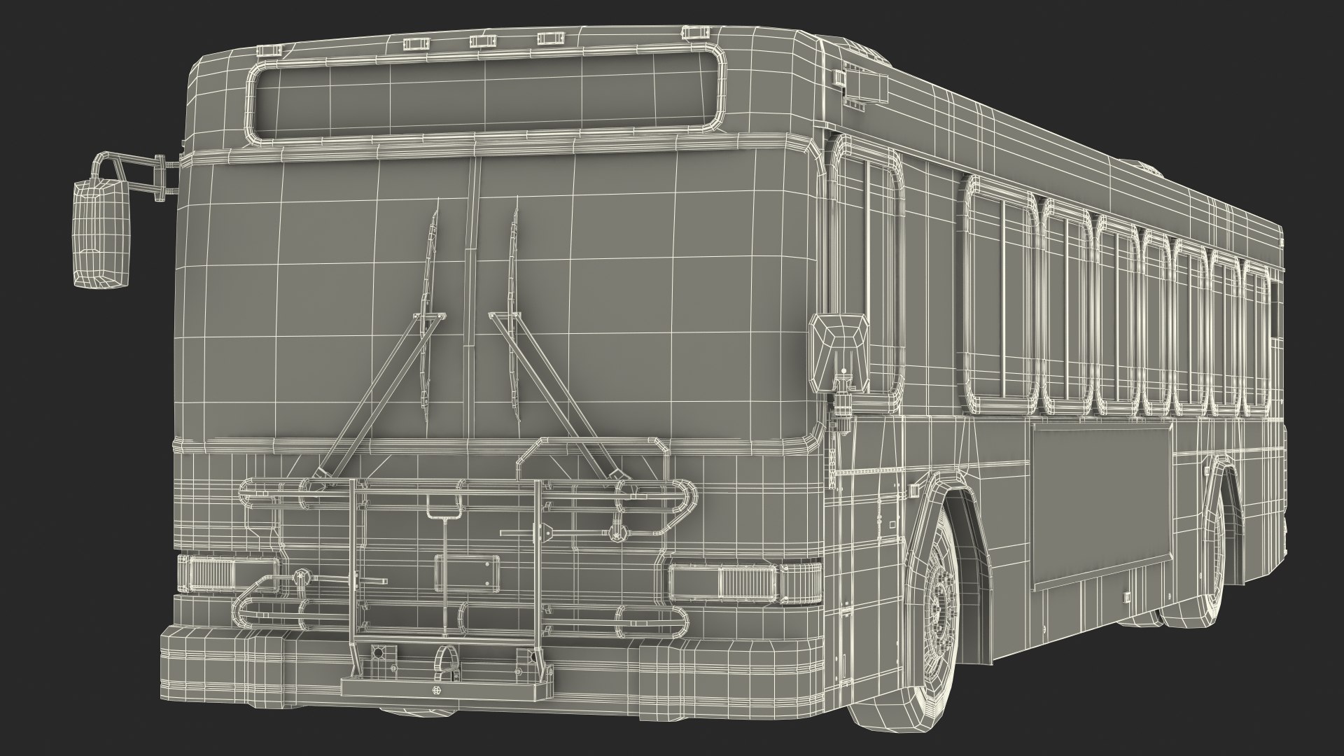 Gillig Low Floor Advantage Bus Simple Interior 3D model - TurboSquid ...