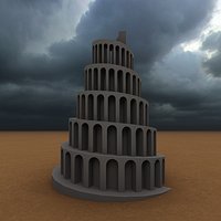 Tower of Babel Ancient Mesopotamia Monument