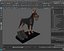Walking Collar Doberman Pinscher 3D model