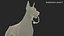 Walking Collar Doberman Pinscher 3D model