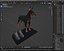 Walking Collar Doberman Pinscher 3D model