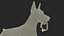 Walking Collar Doberman Pinscher 3D model