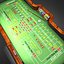 Casino Craps Table - Green