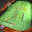 Casino Craps Table - Green