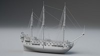 Spanish San Felipe triple decks ship