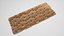 Brown Cracker Bread 3D model