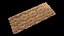 Brown Cracker Bread 3D model