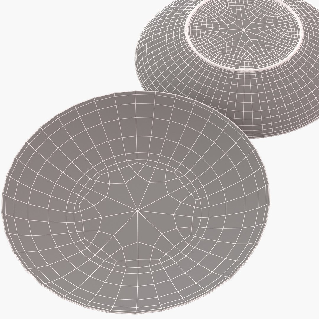 3d Model Plate