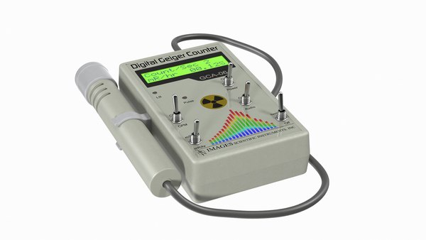 Modello 3D Immagini GCA 06 Contatore Geiger digitale professionale