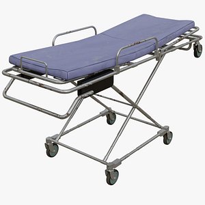 Rolling Stretcher 1B 3D model