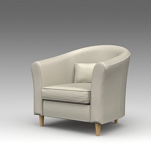 3d armchair ikea model