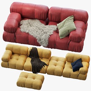 Camaleonda sofa by bebe italia 3D model