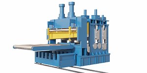 Metal cross cutting machine