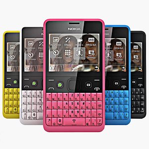 Nokia Asha 210 in all colours