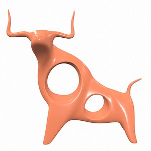 3D Abstract sculpture M101 model