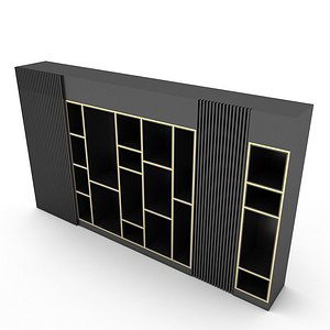 3D classic office furniture 06