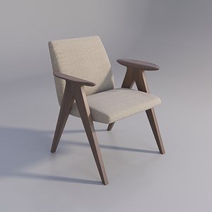 3D Liberia Armchair