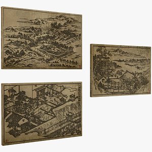 3ds max framed art wood