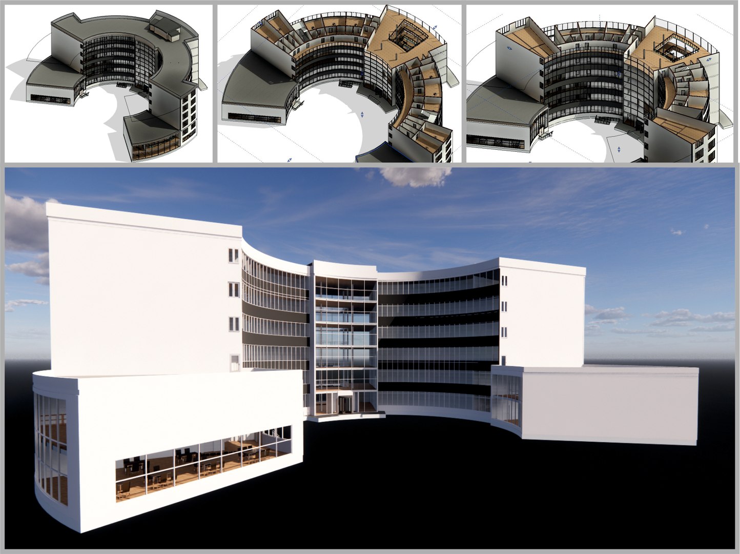 Hotel Model - TurboSquid 2200878