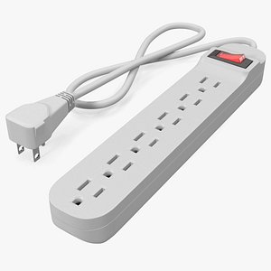 Power Strip 6 Outlet