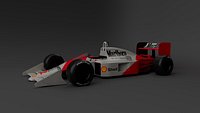 Ayrton Senna 1988 McLaren MP44