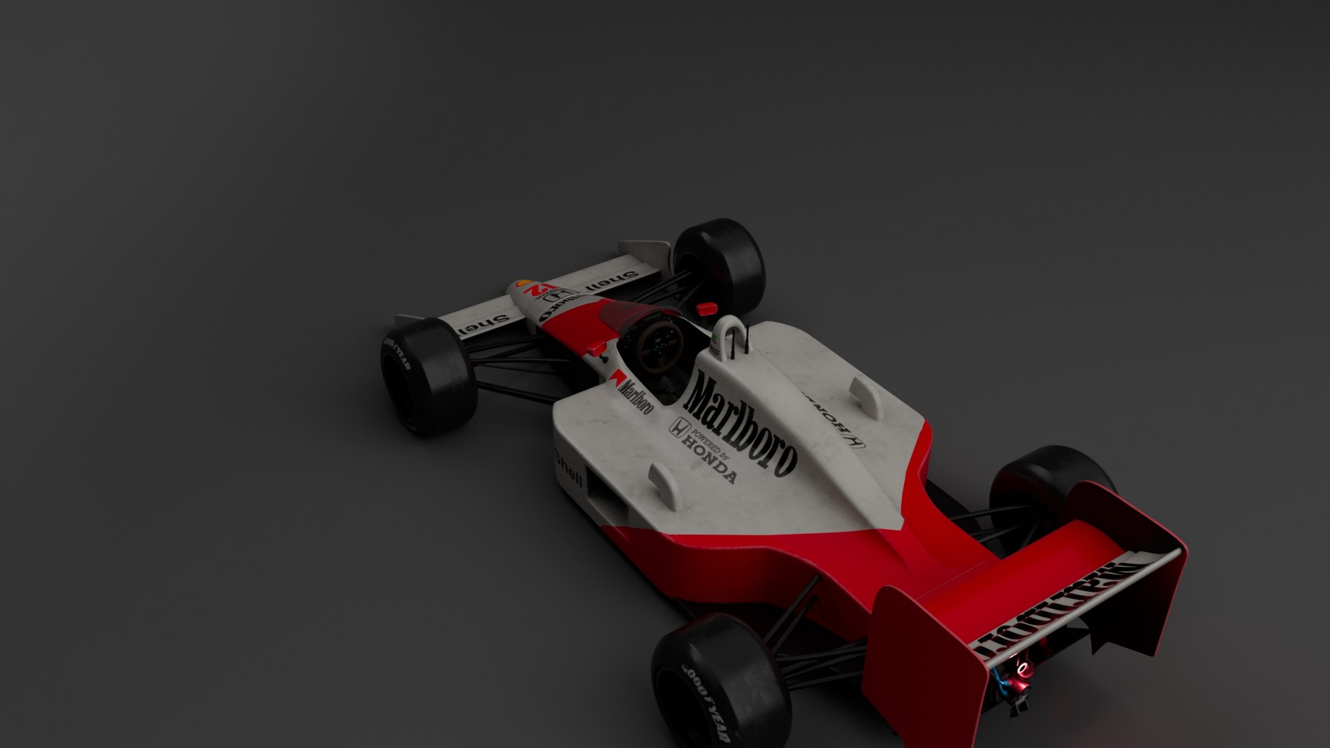3D Ayrton Senna 1988 McLaren MP44 Model - TurboSquid 2065662