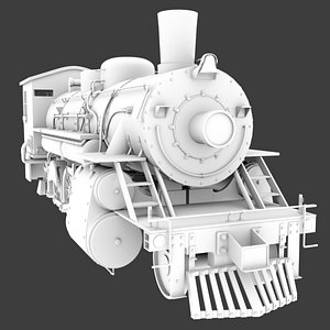 steam train 3d ma