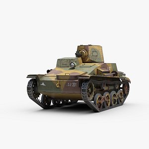 ww2型94型坦克3D