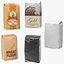 Wheat Flour Paper Bag 2lb Set