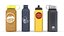 Collection de bouteilles d'eau