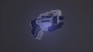 weapon pistol 3D model