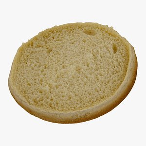 Hamburger Bun Bottom 01 RAW SCAN