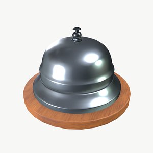 Table calling bell 3D model