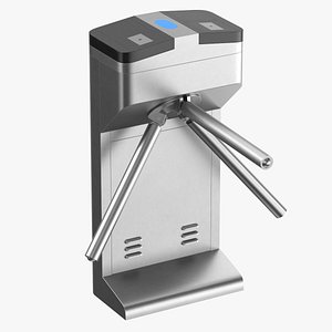 Airport Turnstile Type 01 and Type 02 Clean and Dirty model