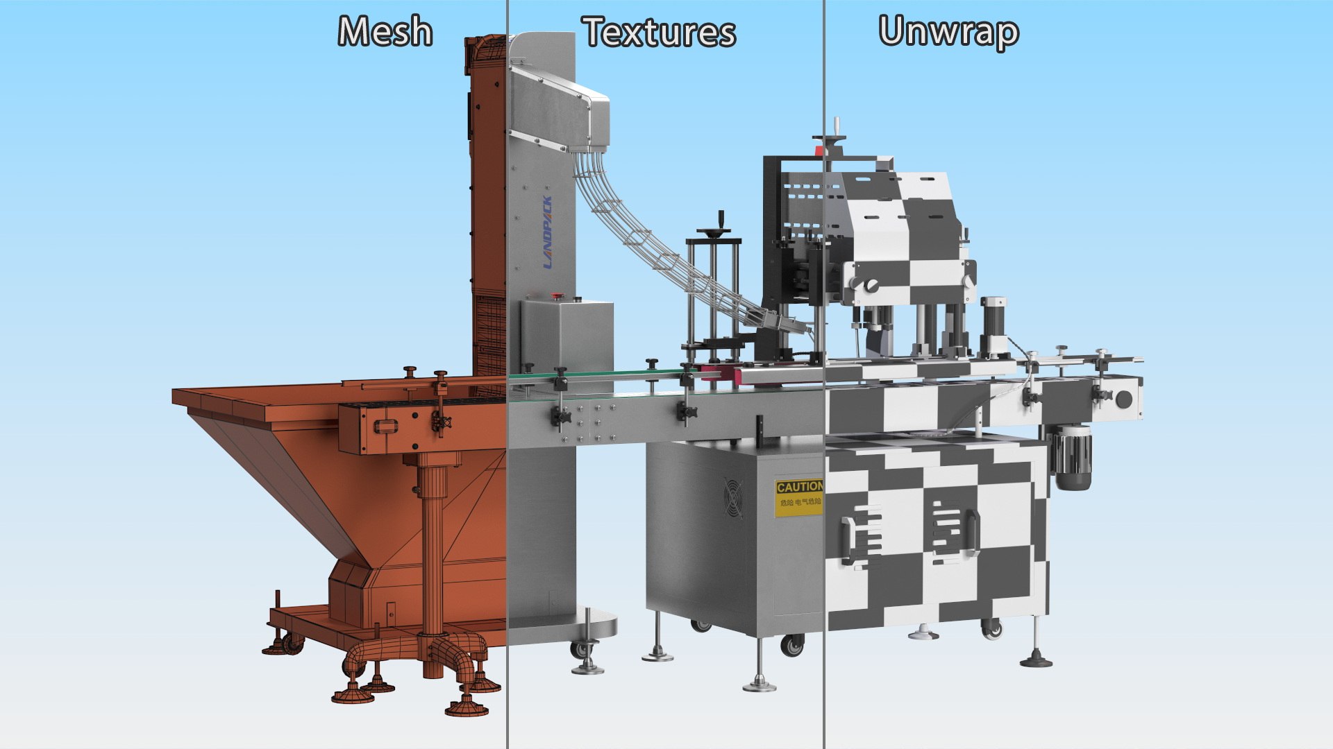 3D Capping Machine LandPack Model - TurboSquid 2256251